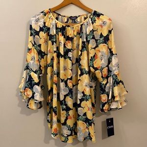 New With Tags - Chaps Blouse XL